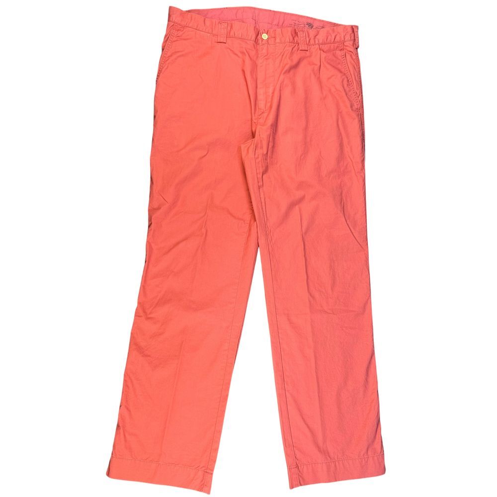 Ralph Lauren Chino Pants 36x30 Suffield Pima Cotton Salmon Preppy‎ Vintage 90s